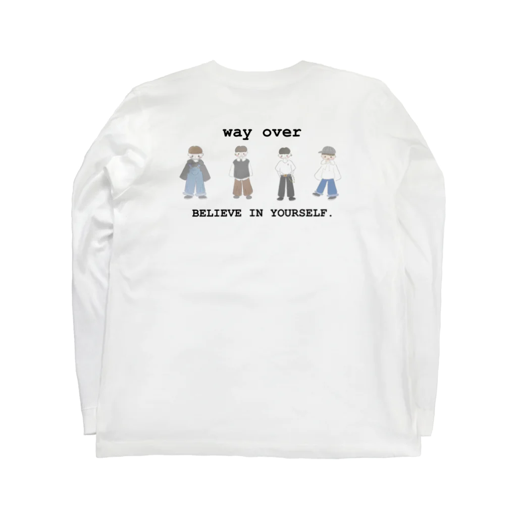 WAY OVERのWAY ロングスリーブTシャツの裏面