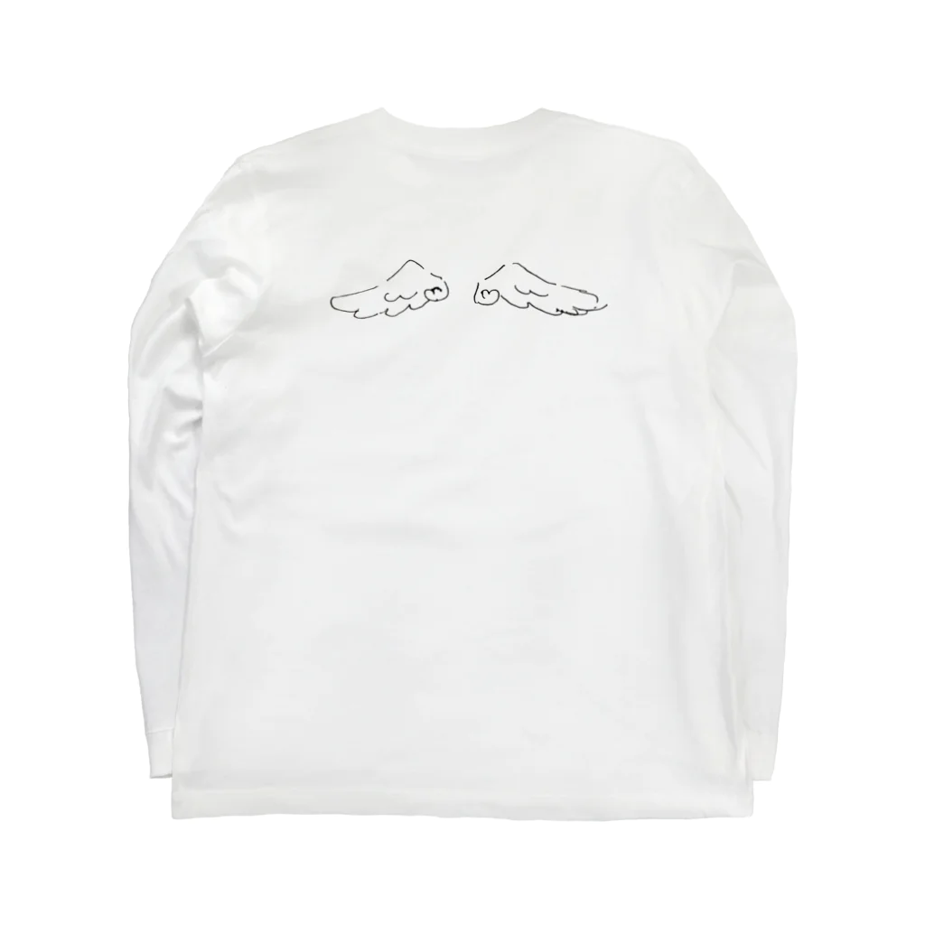 はむのにこり Long Sleeve T-Shirt :back