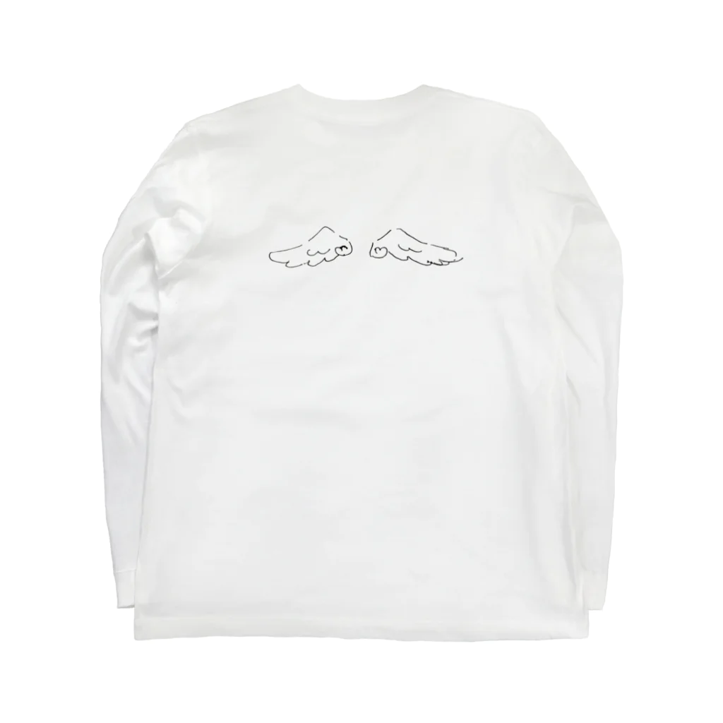 はむのたましい Long Sleeve T-Shirt :back