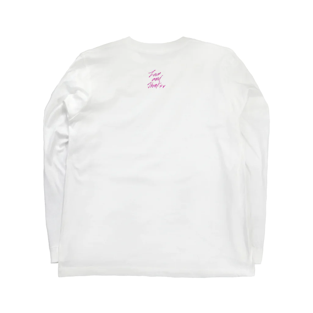 MANAっと一緒のじぶんの機嫌はじぶんでね Long Sleeve T-Shirt :back