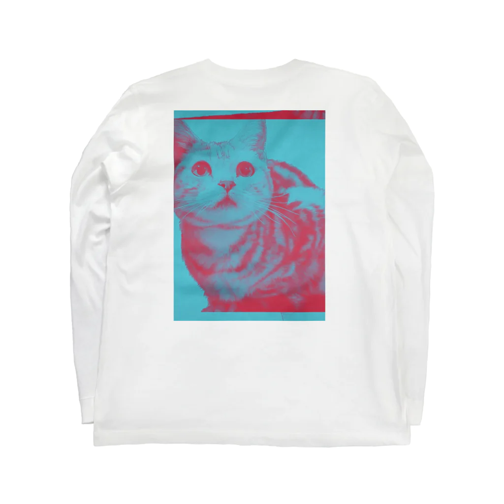 猫のサラちゃんのサラちゃん4 Long Sleeve T-Shirt :back