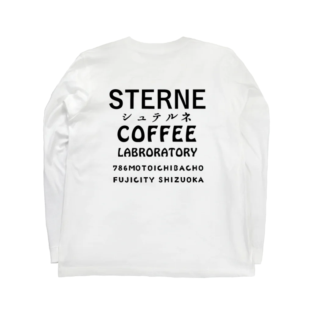 BAKA DE YOKATTAのSTERNE COFFEE LABORATORY ”LOGO“ ロングスリーブTシャツの裏面