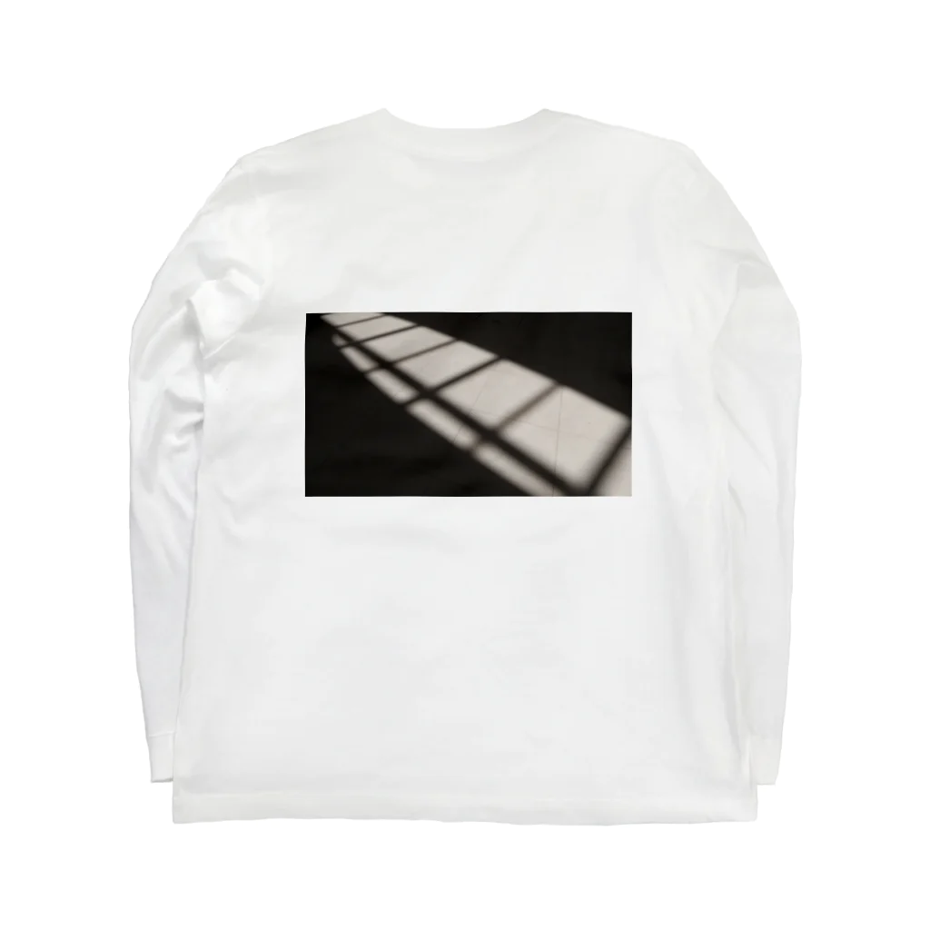 ぐるぐるカフェの光の船 Long Sleeve T-Shirt :back