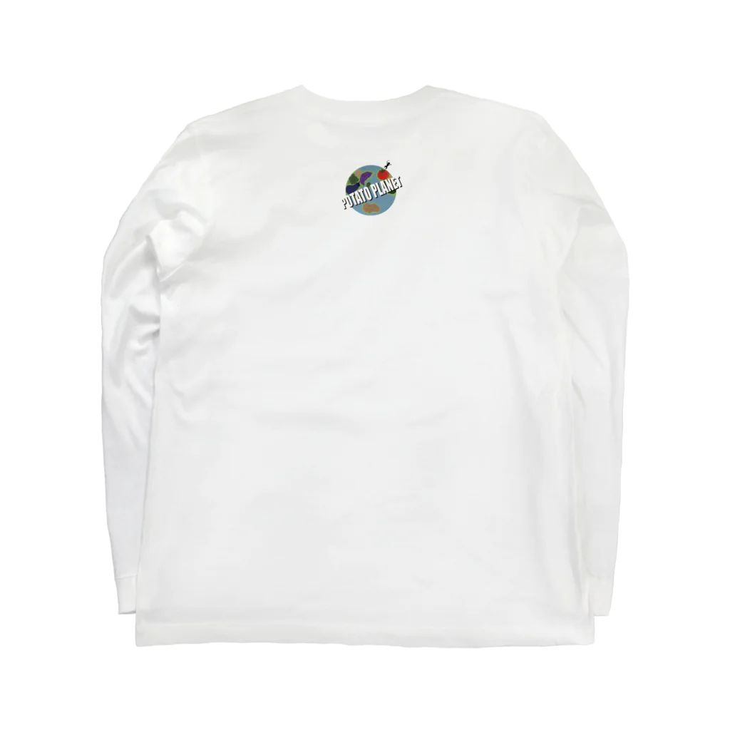 hooo_masのひまわりカー Long Sleeve T-Shirt :back