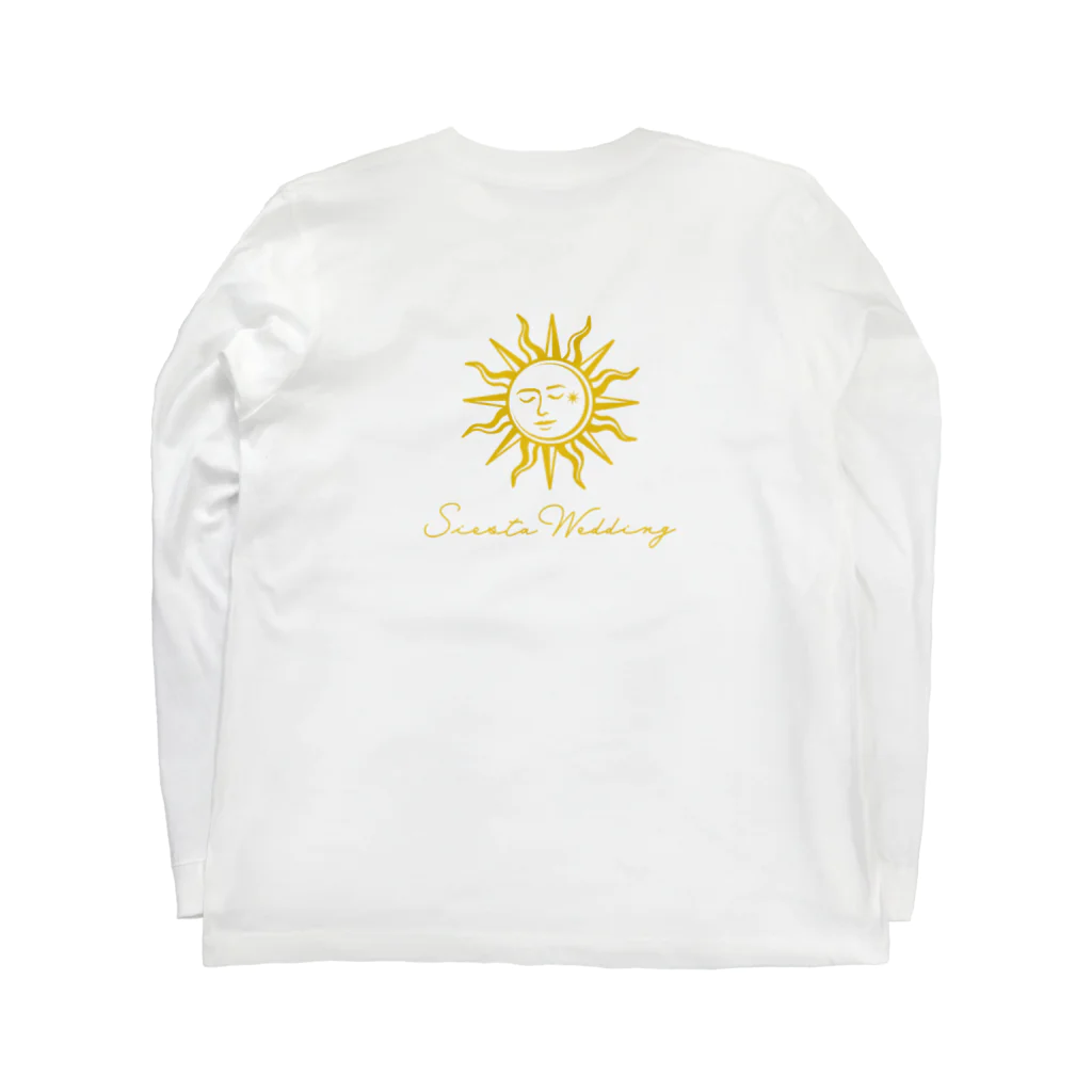 Siesta Wedding（シエスタ　ウェディング）のSiesta 太陽 / sun  ロングスリーブTシャツの裏面