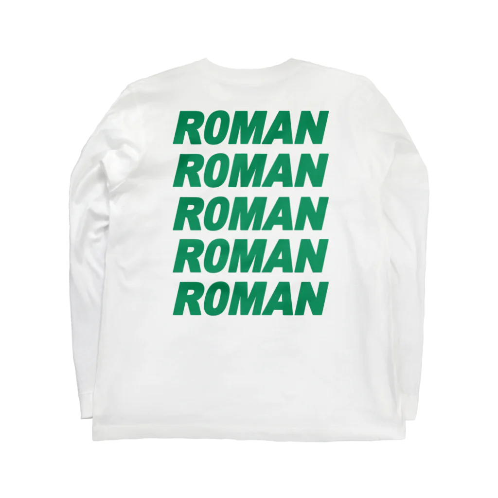 くるまの式ロマン 롱 슬리브 티셔츠の裏面