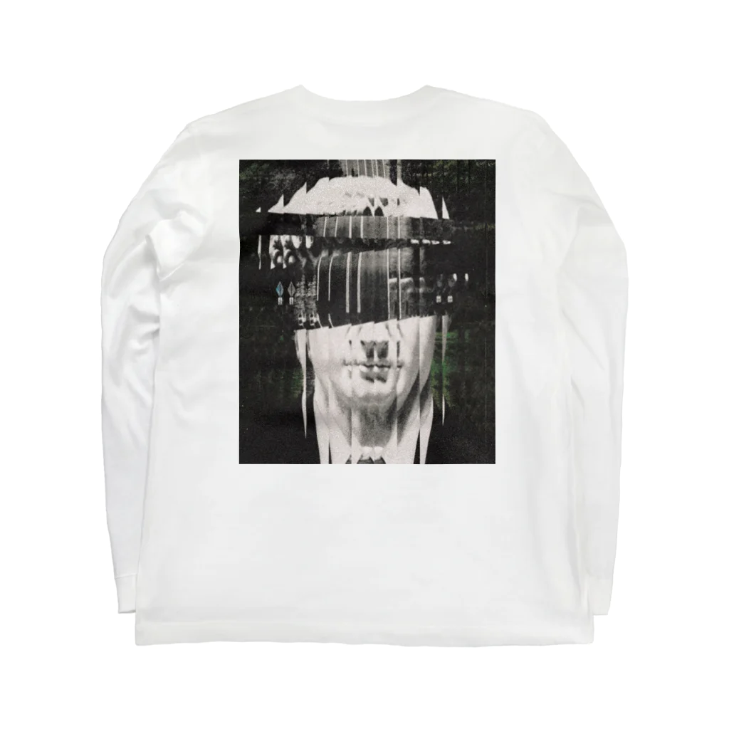 だっくのcollageart storeの017 Long Sleeve T-Shirt :back