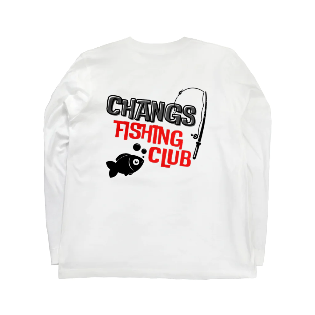 CHANGS(チャングス)のCHANGS Fishing club ロンＴ ロングスリーブTシャツの裏面