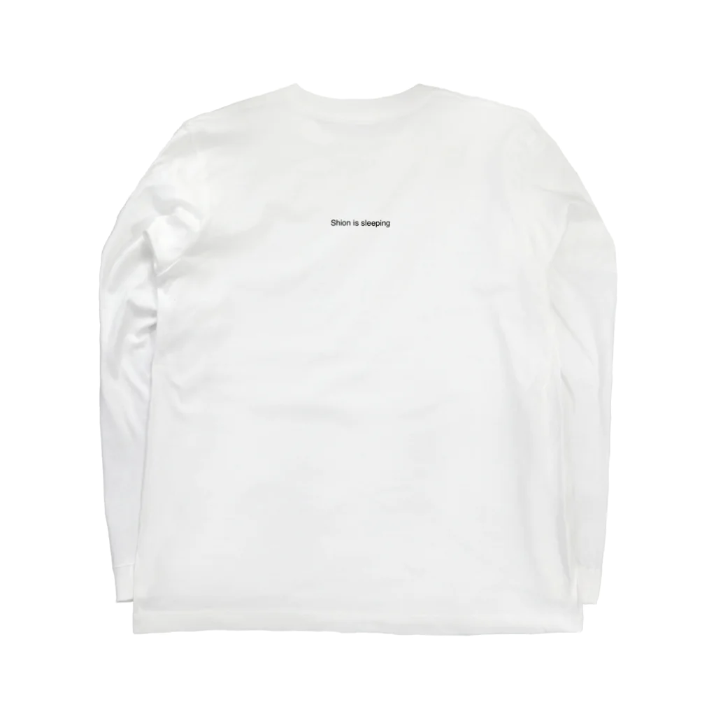 ShonPeeのShion is sleeping Long Sleeve T-Shirt :back