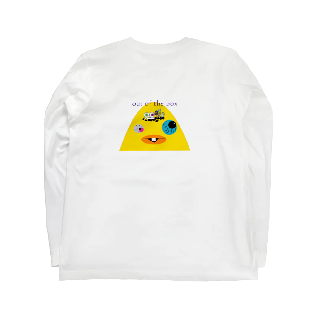 ootbのアヒデパちゃん Long Sleeve T-Shirt :back