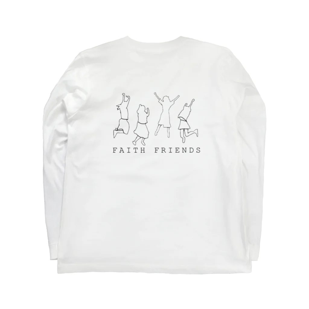 LovedのFaith friends Long Sleeve T-Shirt :back