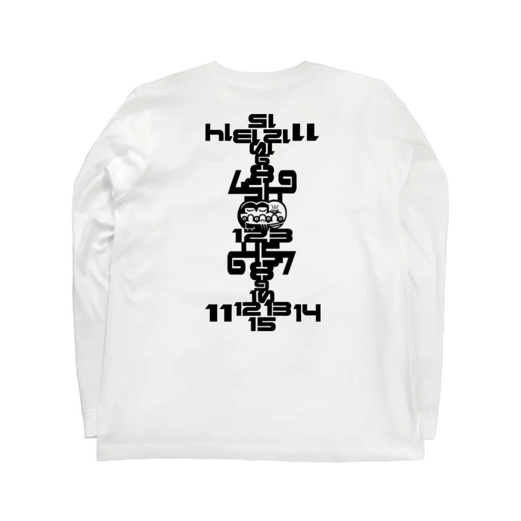 b.n.d [街中でもラグビーを！]バインドのRUGRHYTHM1 Long Sleeve T-Shirt :back