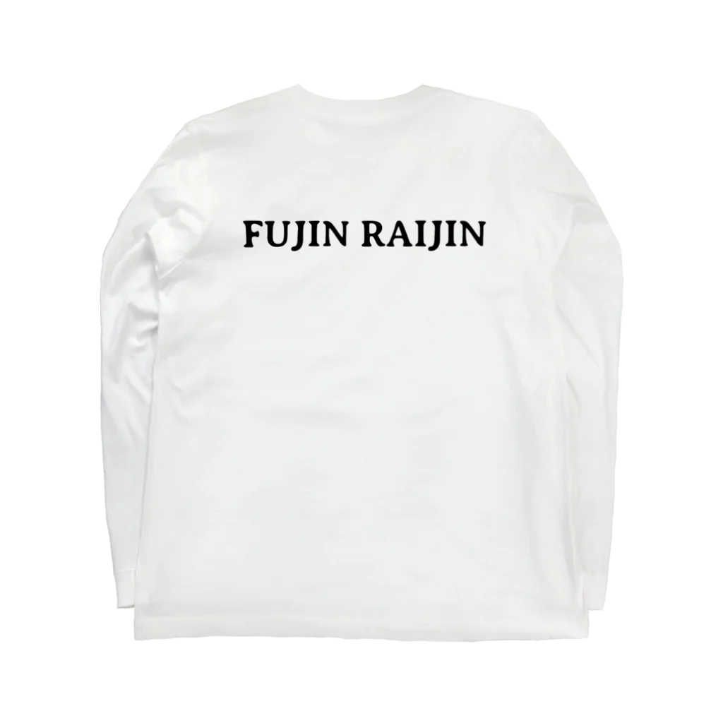 Yr buddy  のFUJIN RAIJIN ⚡️(風神雷神) ロングスリーブTシャツの裏面