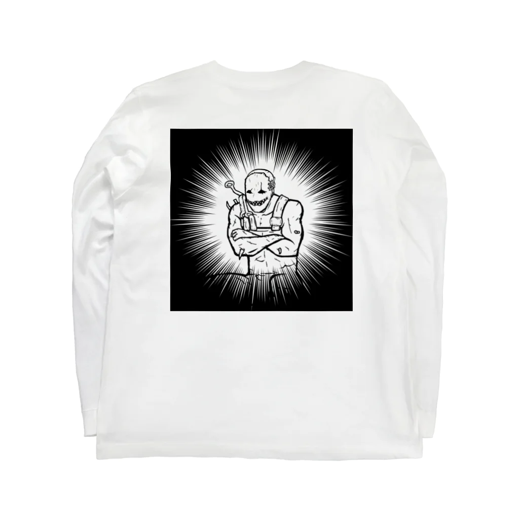 浅田魔王a.k.a.Excalibur あさだのこれ着てコンビニ行けるか長tシャツ2022冬 Long Sleeve T-Shirt :back