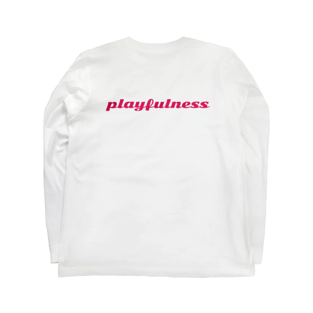 Yr buddy  の遊びゴコロ❣️ playfulness ロングスリーブTシャツの裏面