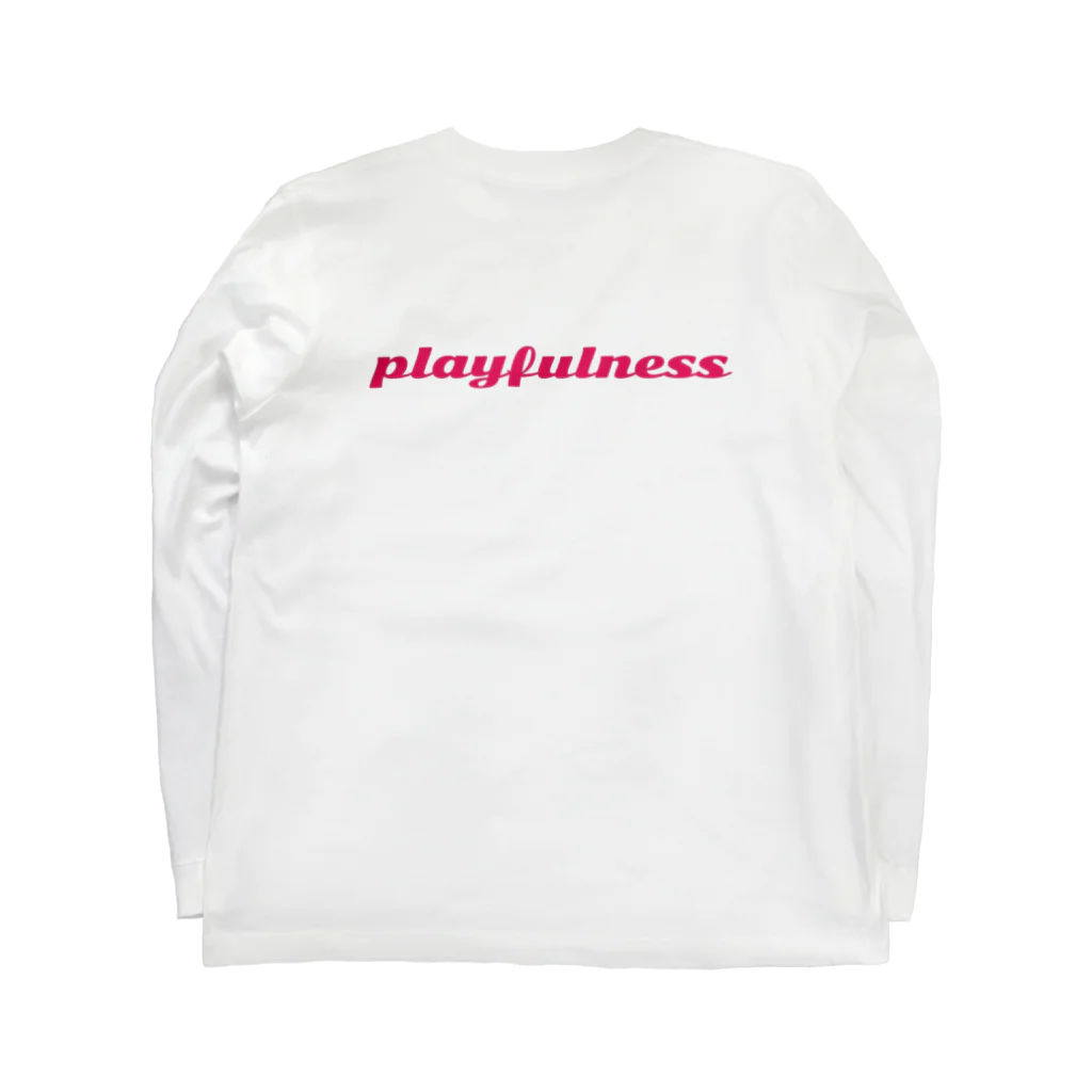 Yr buddy  の遊びゴコロ❣️ playfulness Long Sleeve T-Shirt :back