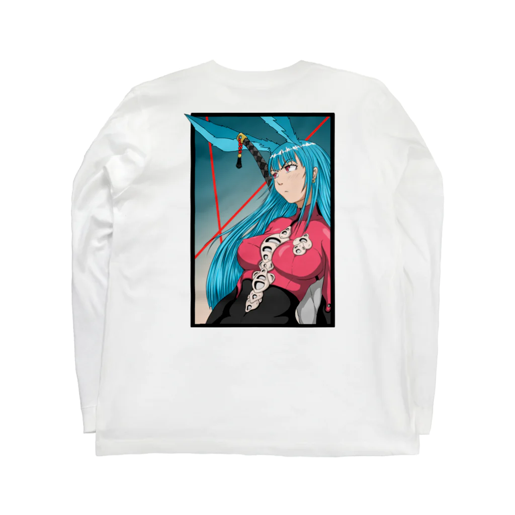 A.R.SのBUNNYGIRL (BACK) Long Sleeve T-Shirt :back