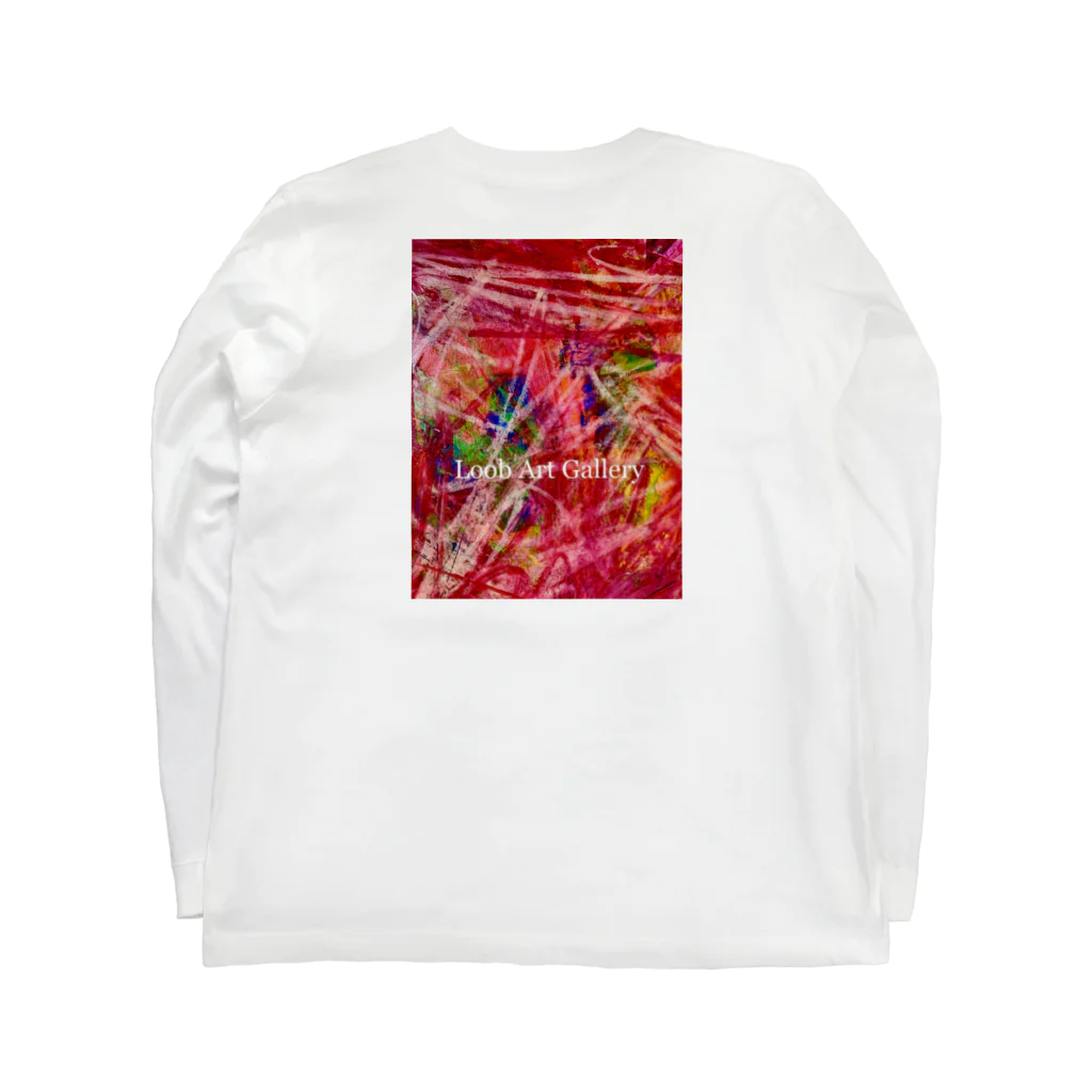 Loob Art Galleryのみんなで踊ろう ロングスリーブTシャツの裏面