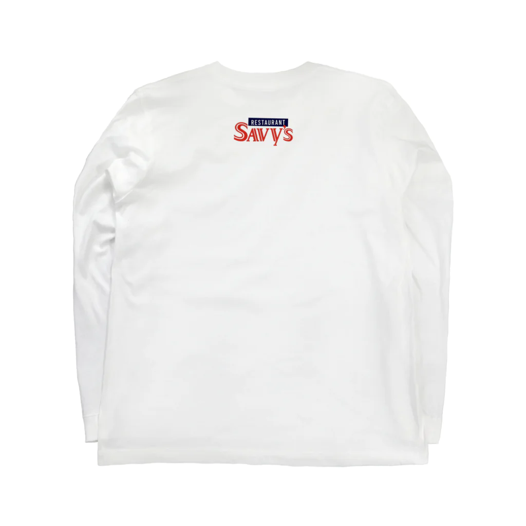 食堂サビーズのsavy's Long Sleeve T-Shirt :back