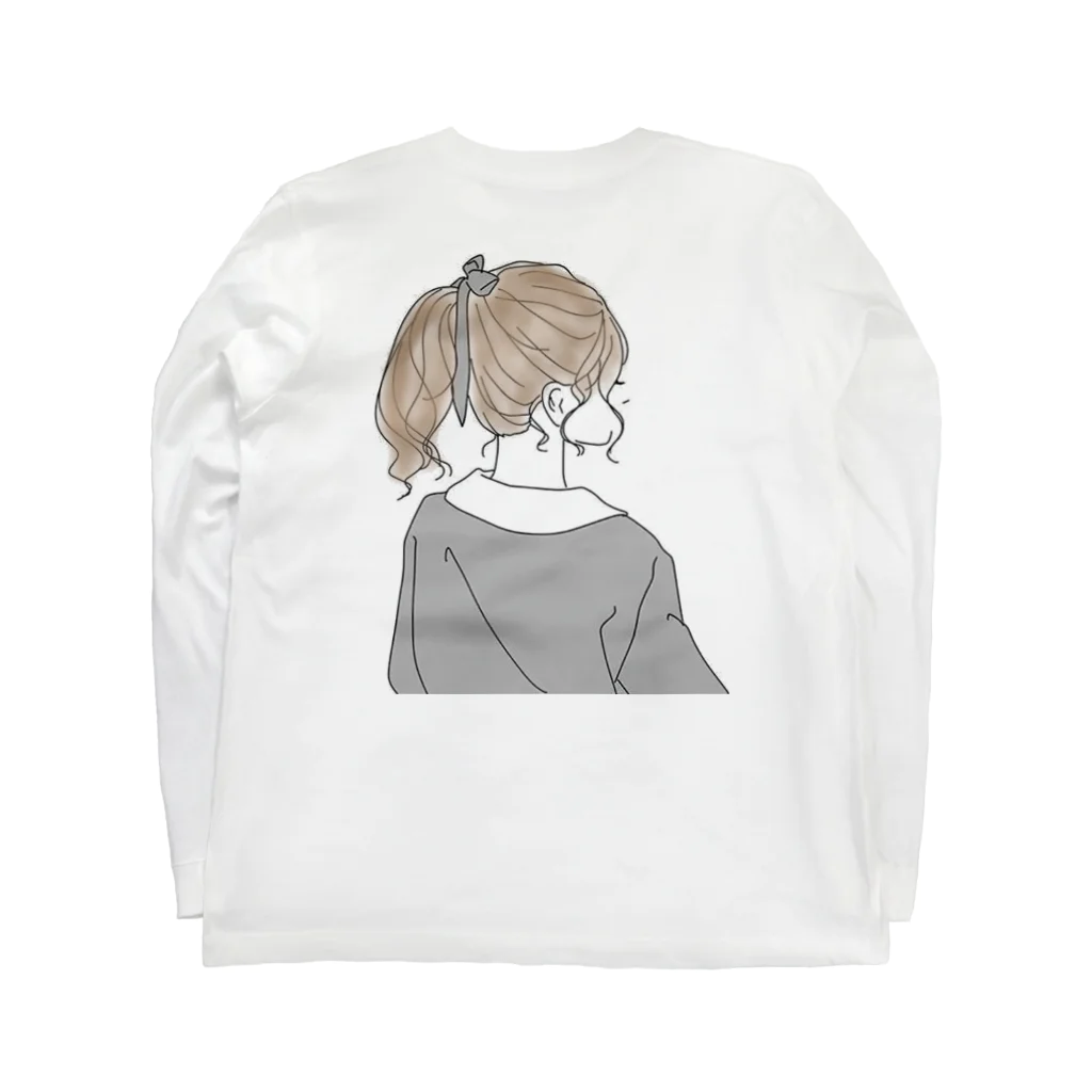 Rei華@トレーサーの双華 Long Sleeve T-Shirt :back