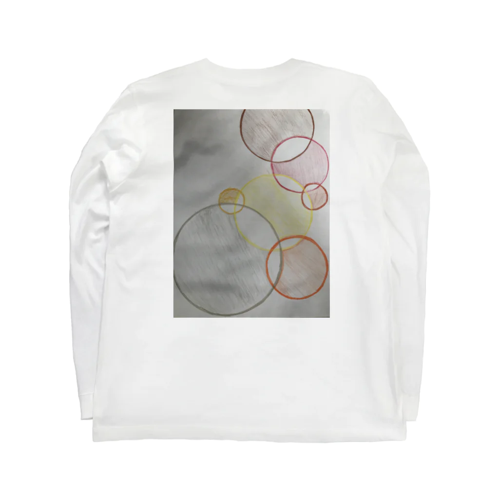 fuyunoの円シリーズ2 Long Sleeve T-Shirt :back