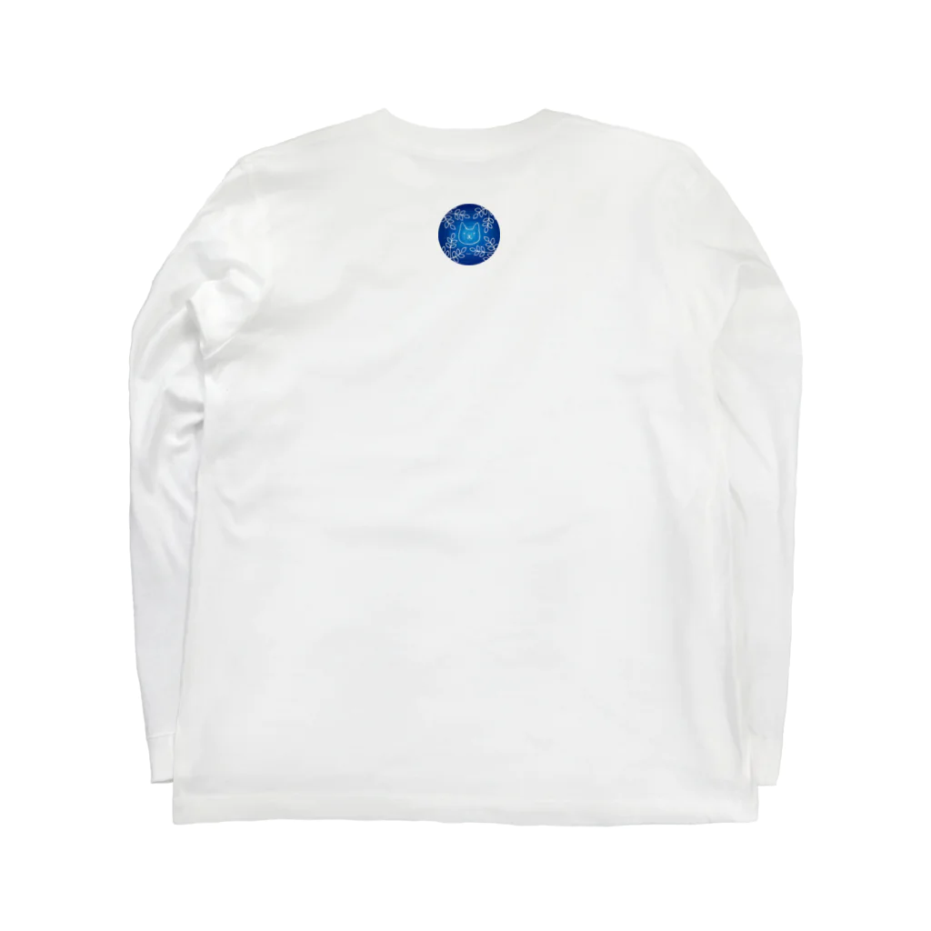 Caoli design shopの森の猫たち Long Sleeve T-Shirt :back