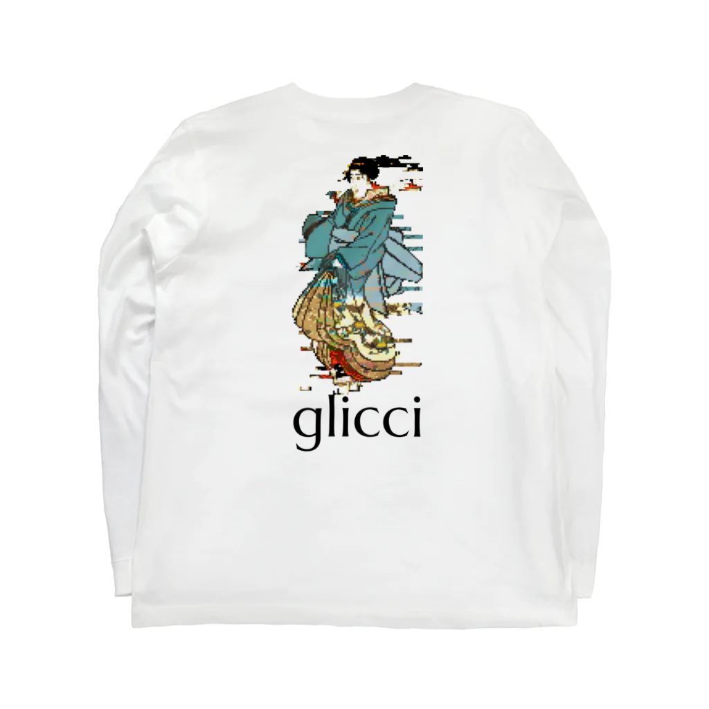 glicciの00132_w ロングスリーブTシャツの裏面