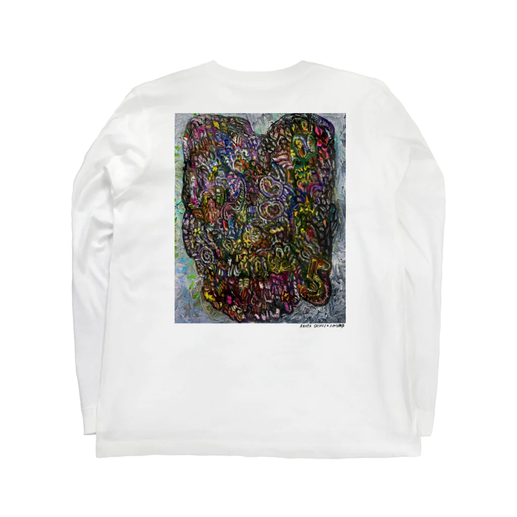 ハヤシ商店の5th Anniversary コラボロンT '' Kenta Sasaki'' Long Sleeve T-Shirt :back