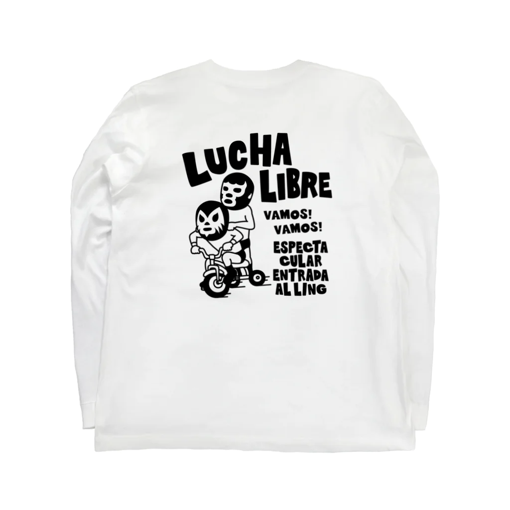 LUCHAの(バックプリント)LUCHA LIBRE#148mono Long Sleeve T-Shirt :back