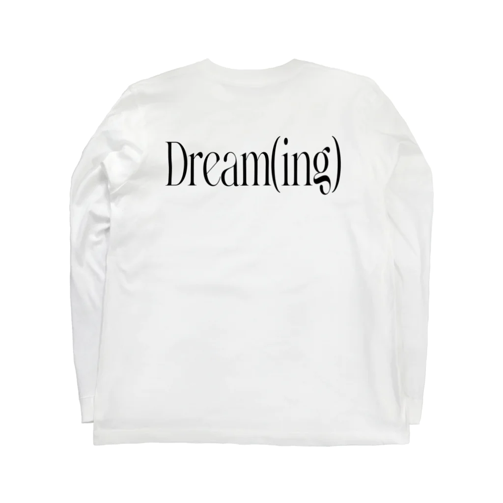 mのDream(ing) ロングスリーブTシャツの裏面