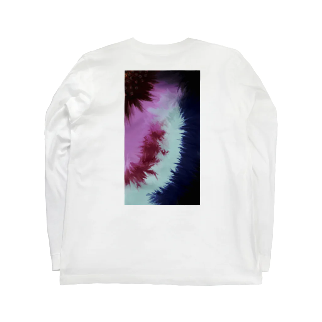 SOCIALMISTAKEの秋桜 Long Sleeve T-Shirt :back