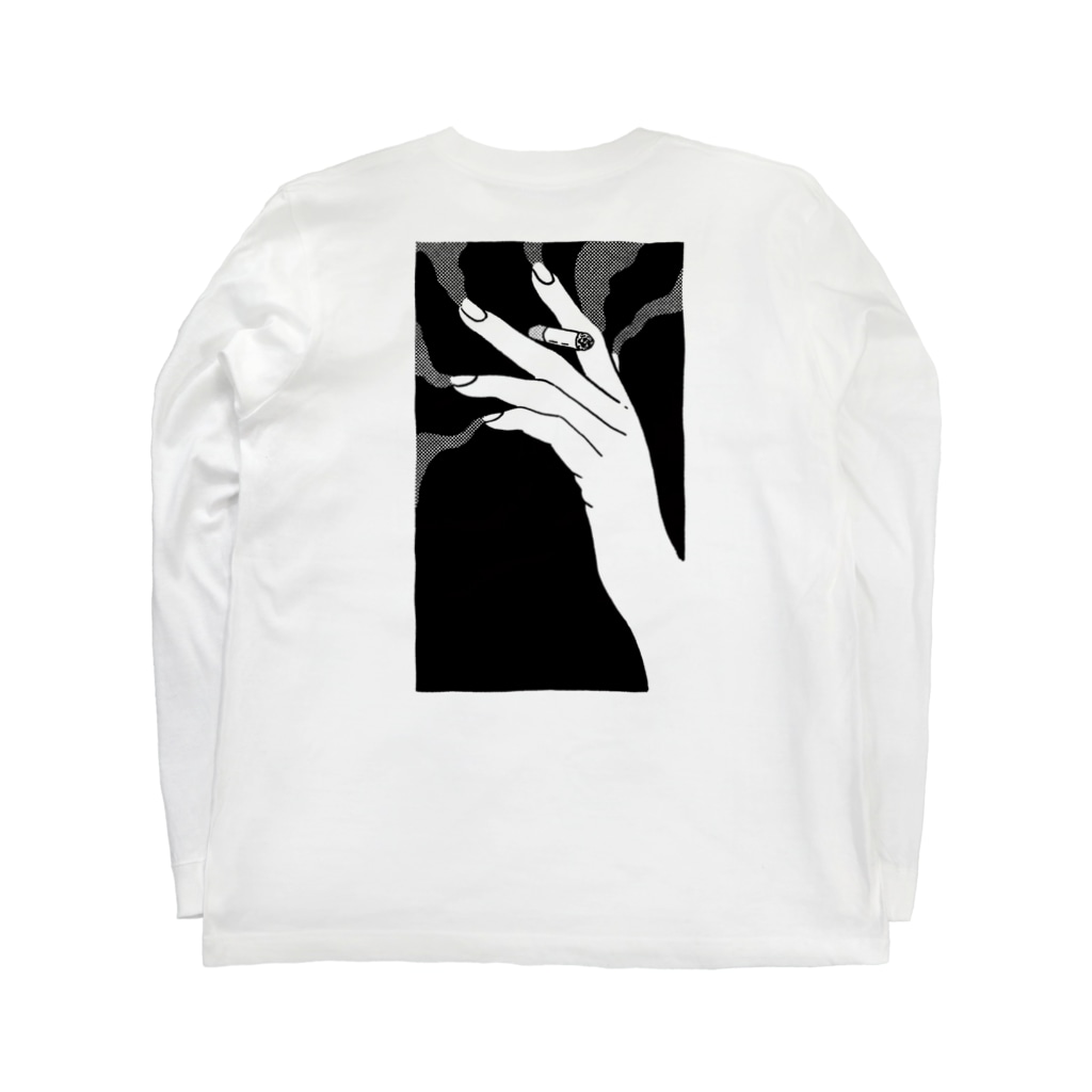 Mitztime Design StoreのHANAJI BOY LONG TEE Long Sleeve T-Shirt :back