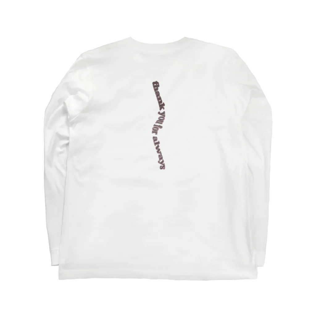 YOLOYOLOのケーキ Long Sleeve T-Shirt :back