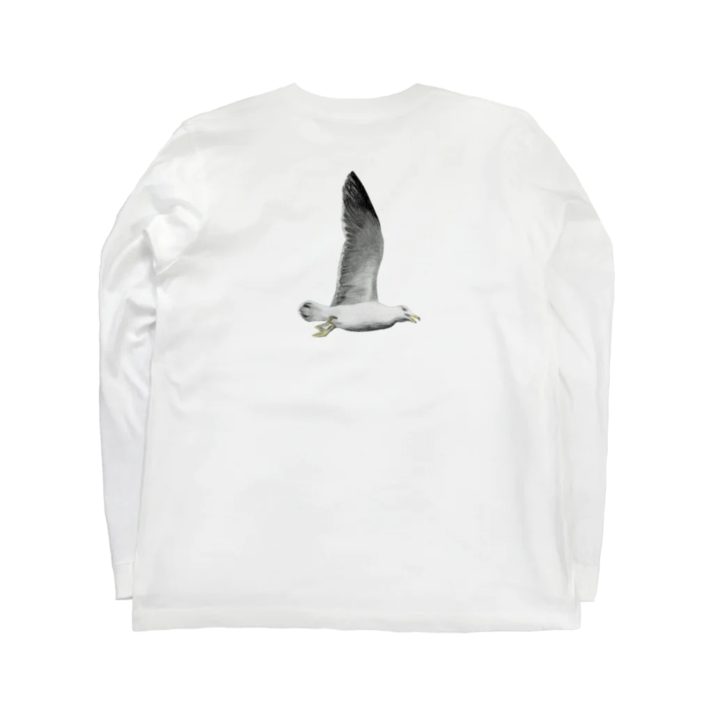 Sonoのタシギくん Long Sleeve T-Shirt :back