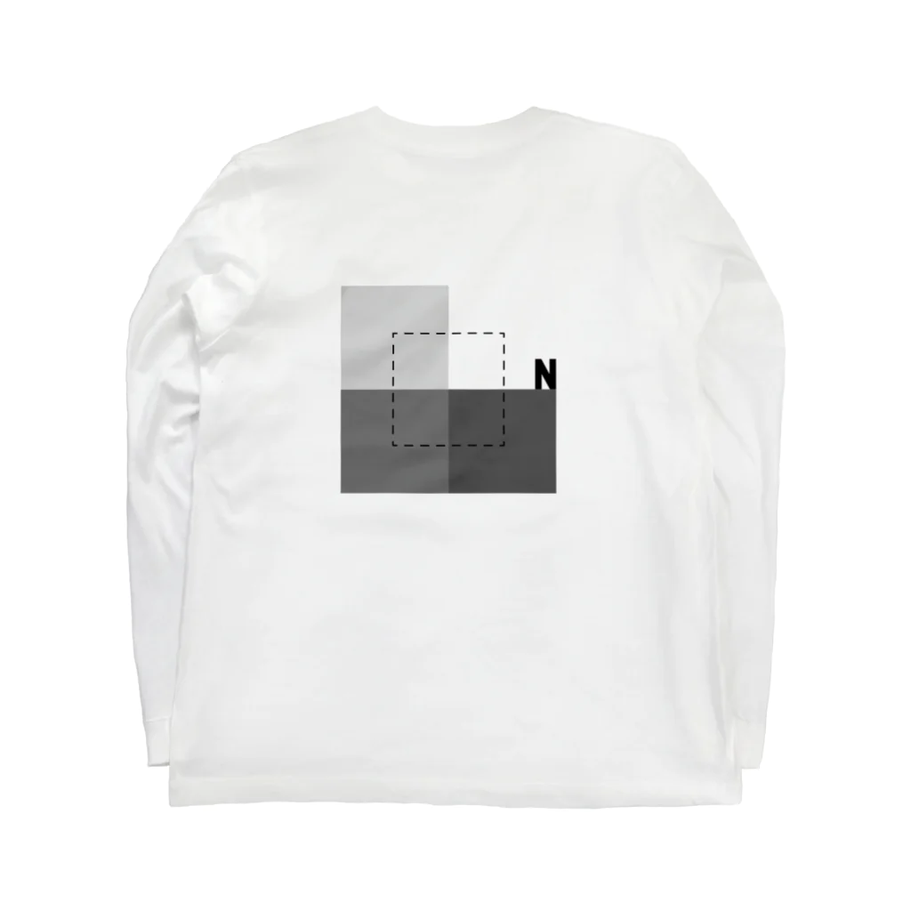 2代目  中山商店　※コロナ後遺症休職中のN ロゴ Long Sleeve T-Shirt :back