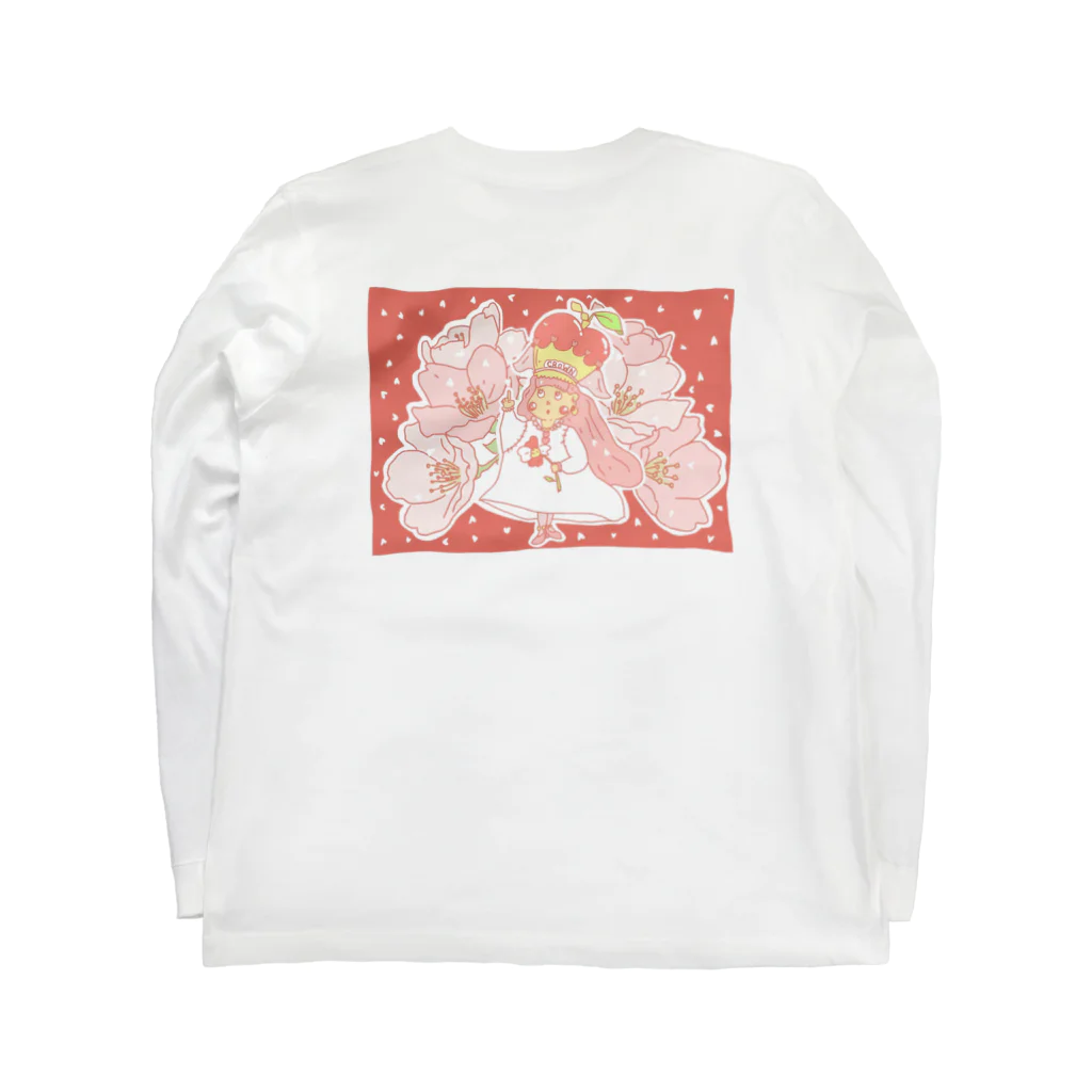 だだーん。の櫻の姫君 Long Sleeve T-Shirt :back