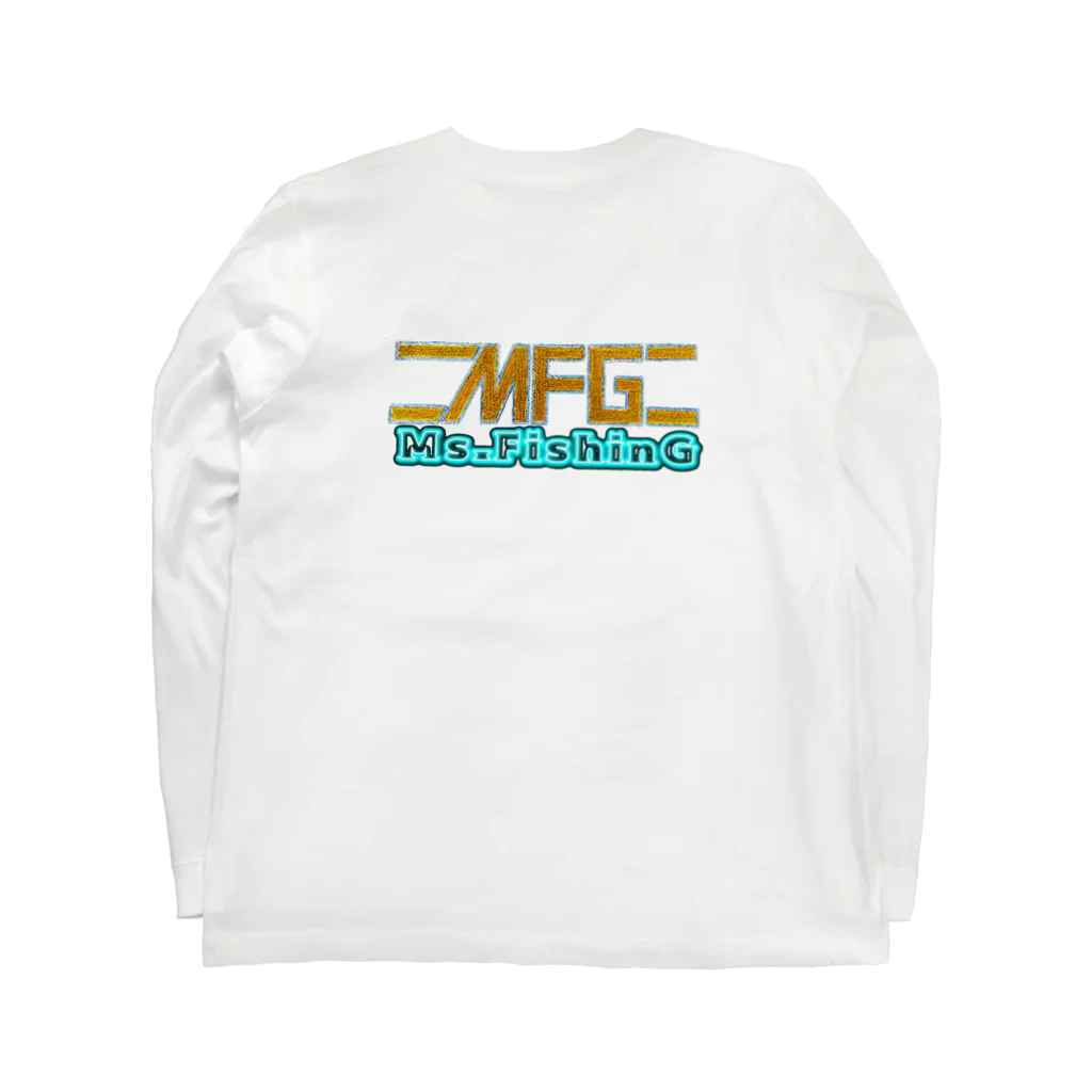 【F.family】MFGのMFG(ネームロゴ) Long Sleeve T-Shirt :back