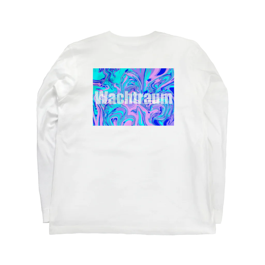 アヤメのWachtraum バックプリント ロングスリーブTシャツの裏面