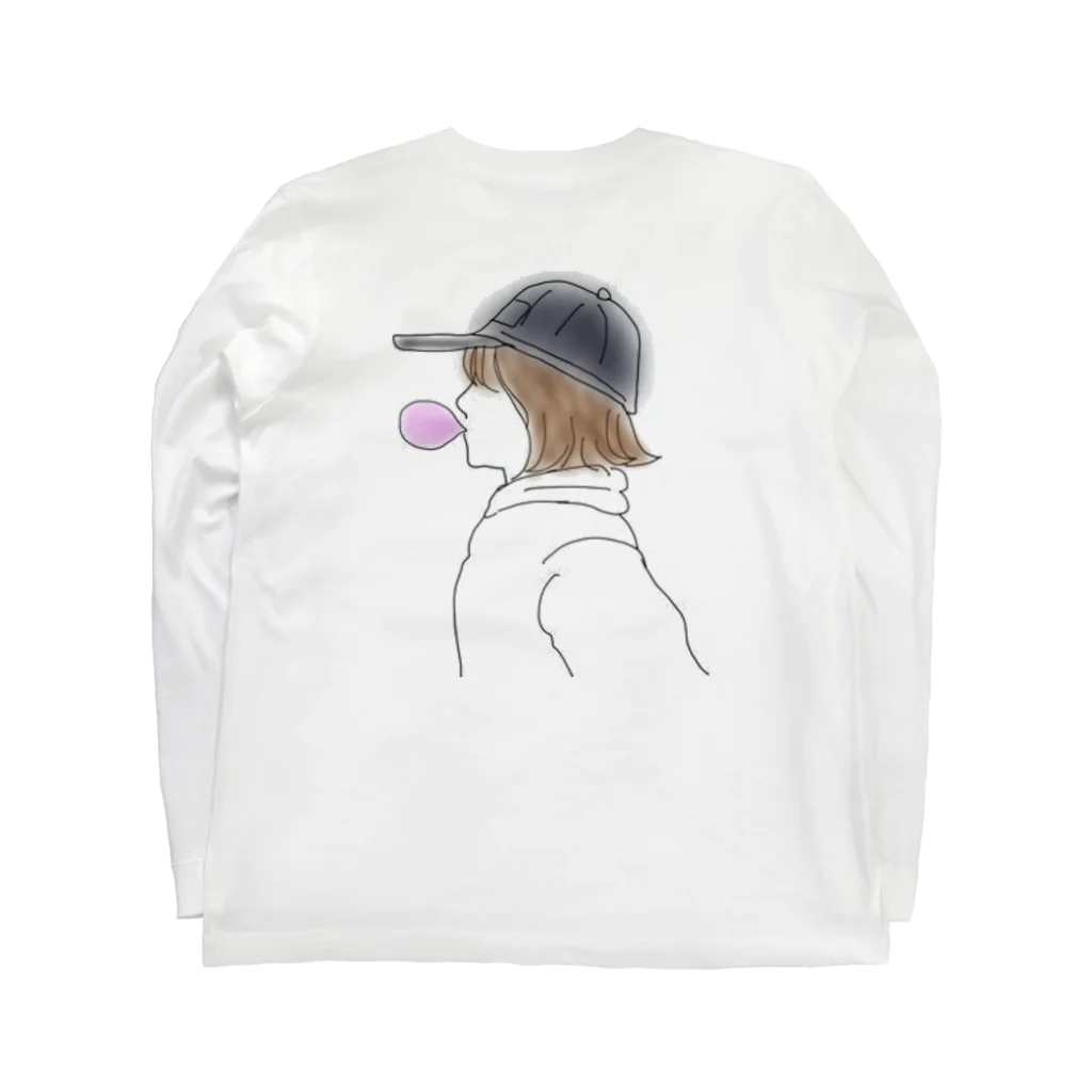 Rei華@トレーサーの双華 Long Sleeve T-Shirt :back