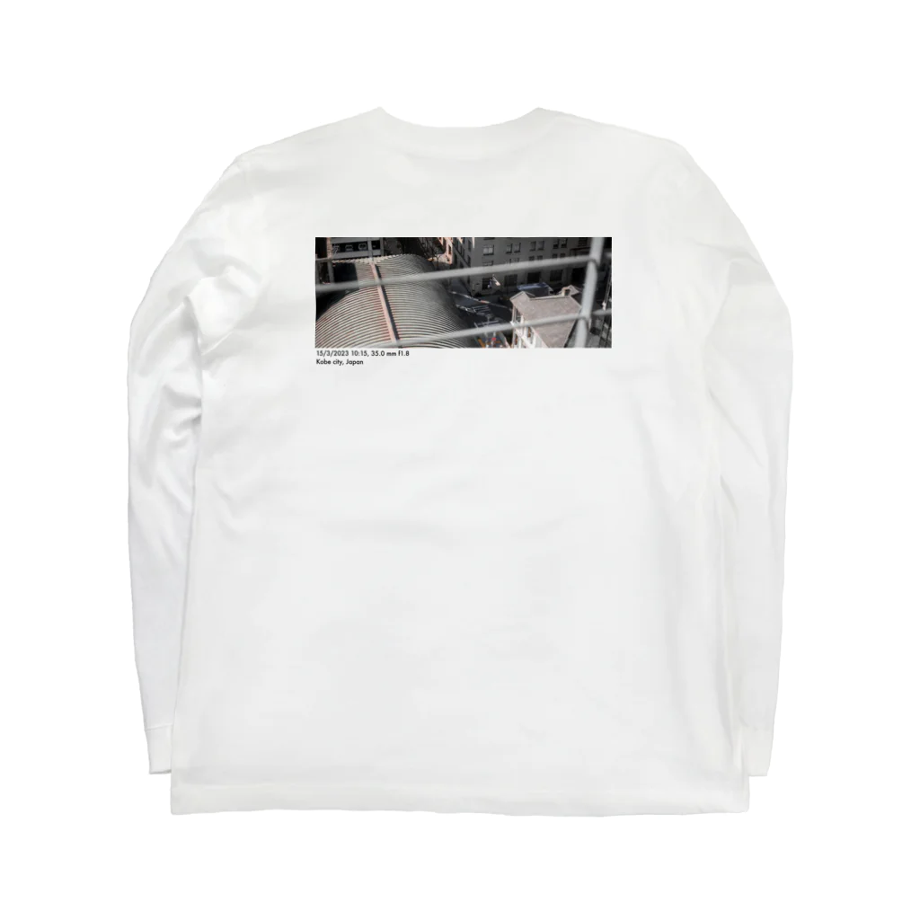 atarayoの神戸の街 Long Sleeve T-Shirt :back