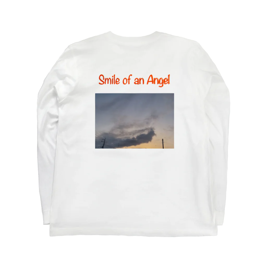 2929gawDesignShop358のSmile of an Angel ロングスリーブTシャツの裏面