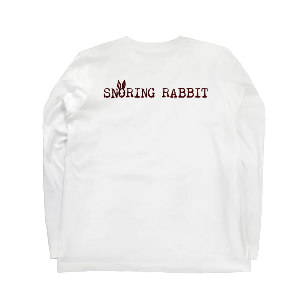 SNORING RABBIT × SNORING ORCAの擬態　scene 03 Long Sleeve T-Shirt :back