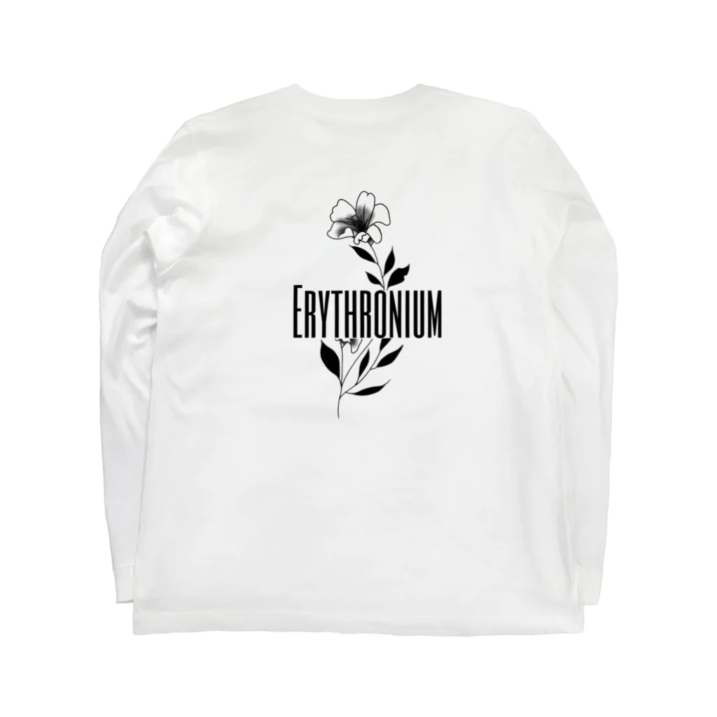 桃山-Momoyama-のErythronium　long sleeve T Long Sleeve T-Shirt :back