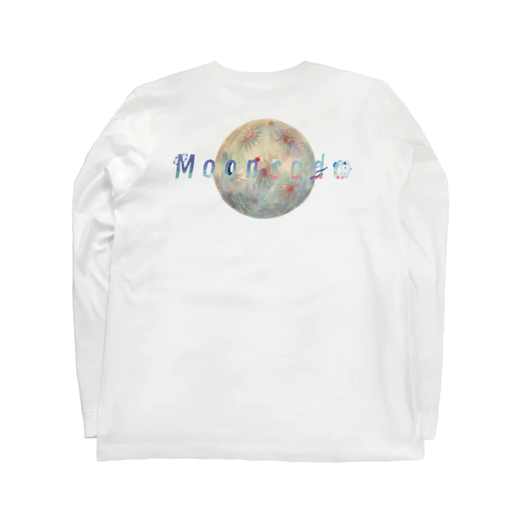 みかちんのMoonsoda🌕🍒 Long Sleeve T-Shirt :back