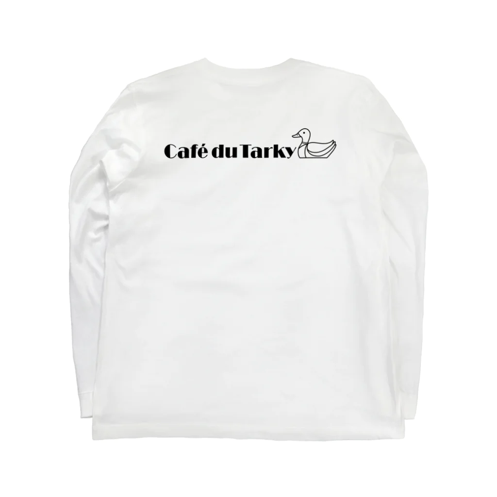 991_tarkyのcafé du tarky ロングスリーブTシャツの裏面