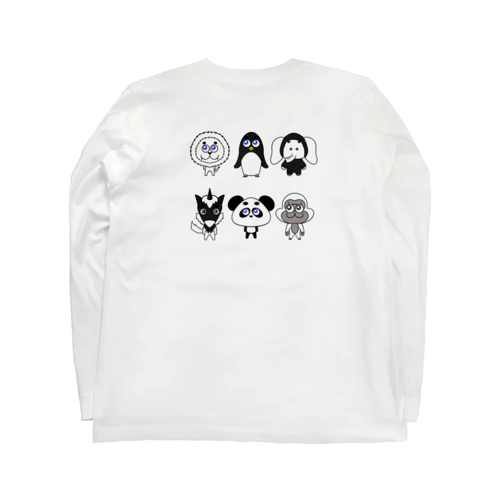 クリアニストアのCBAs バックプリント Long Sleeve T-Shirt :back