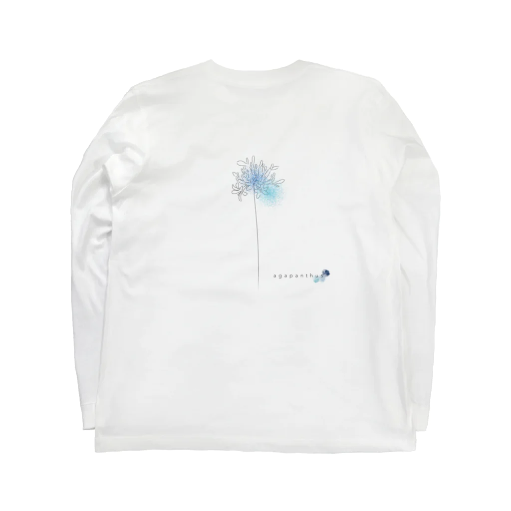 Re:birchのagapanthus Long Sleeve T-Shirt :back