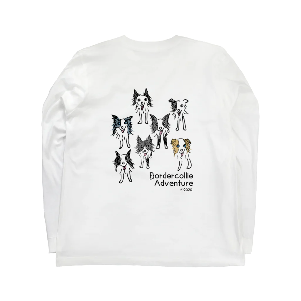 Bordercollie StreetのBCA709-5 Long Sleeve T-Shirt :back