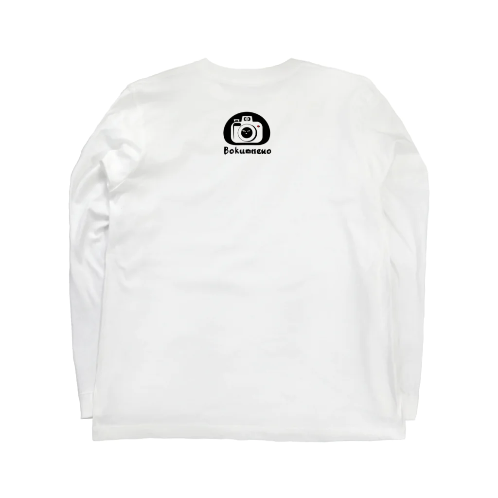 僕の撮る猫は可愛くないのchikuwa Long Sleeve T-Shirt :back