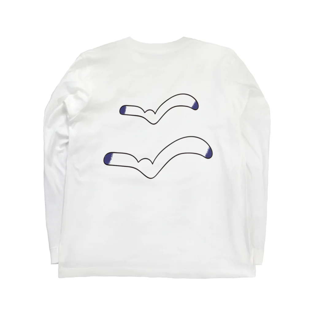 HELLO SMILYSのSMILY SEAGULL Long Sleeve T-Shirt :back